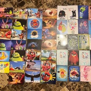 Angry birds cards, pre-owned